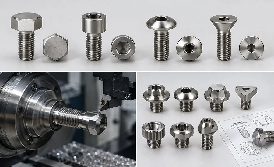 Titanium Bolt Head | NAVI Titanium Titanium Bolt Head | NAVI Titanium