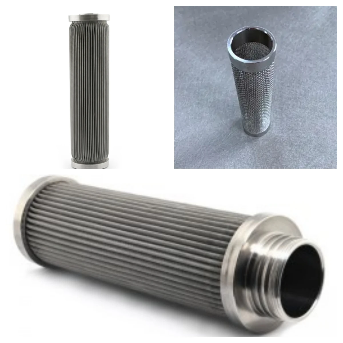 Sintered Mesh Filter Cartridges Custom | NAVI Titanium Sintered Mesh Filter Cartridges Custom | NAVI Titanium