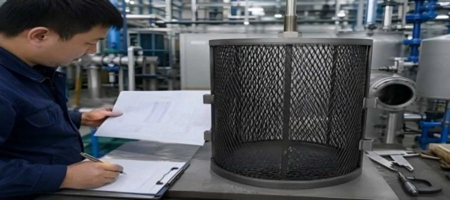 Titanium Basket For Plating Crating | NAVI Titanium Titanium Basket For Plating Crating | NAVI Titanium