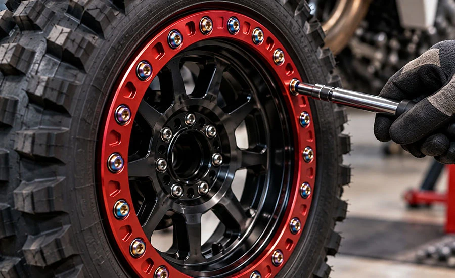 Titanium Beadlock Bolts Installation | NAVI Titanium Titanium Beadlock Bolts Installation | NAVI Titanium