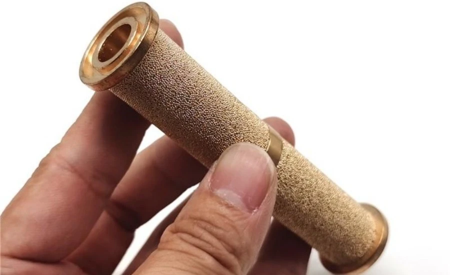 3 To 90 Microns Porous Metal Sintered Bronze Filter Pipe Fitting For Oil Filter Filtration System | NAVI Titanium 3 To 90 Microns Porous Metal Sintered Bronze Filter Pipe Fitting For Oil Filter Filtration System | NAVI Titanium