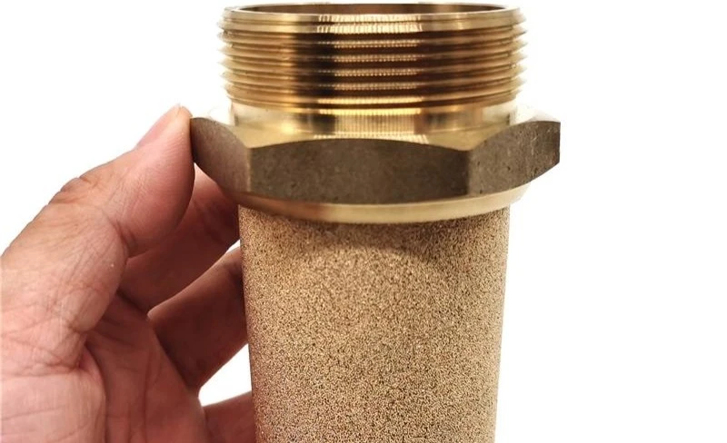 3 To 90 Microns Porous Metal Sintered Bronze Filter Pipe Fitting For Oil Filter Filtration System | NAVI Titanium 3 To 90 Microns Porous Metal Sintered Bronze Filter Pipe Fitting For Oil Filter Filtration System | NAVI Titanium