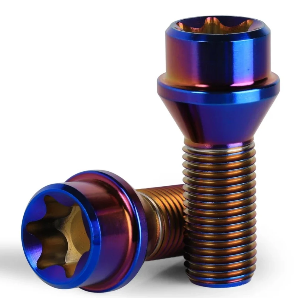 Titanium Lug Bolts M14x15 Custom | NAVI Titanium Titanium Lug Bolts M14x15 Custom | NAVI Titanium