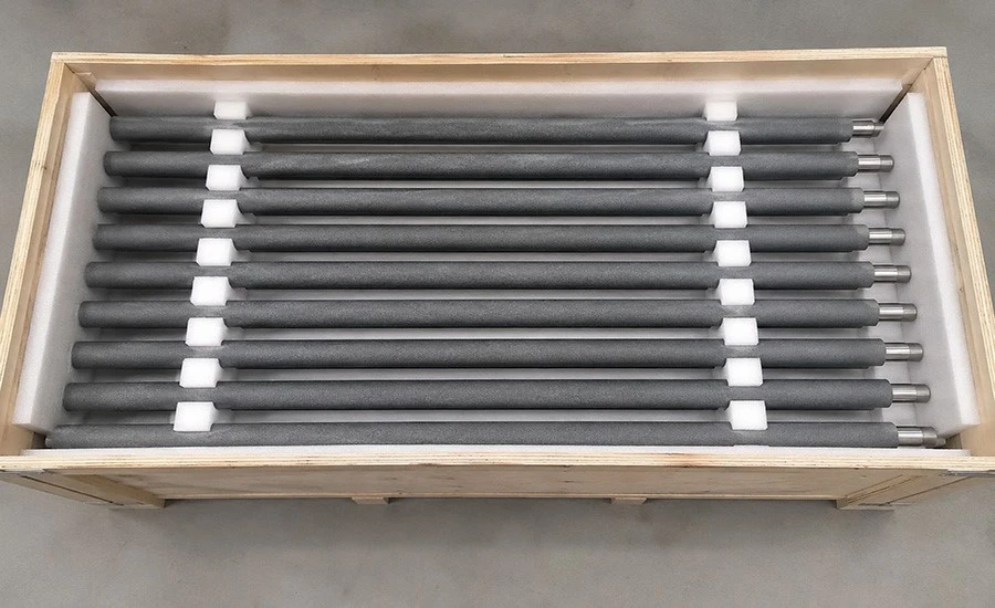 Ruthenium Iridium Coated Titanium Anode Rod For Electrodialysis Material | NAVI Titanium
