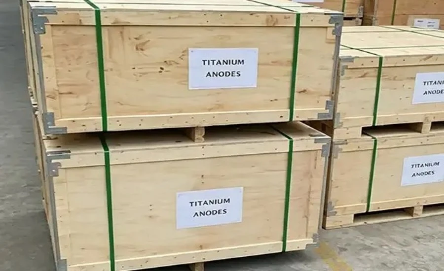 MMO Ru-Ir Coating Titanium Anode For Chlor-alkali Industry Customize | NAVI Titanium MMO Ru-Ir Coating Titanium Anode For Chlor-alkali Industry Customize | NAVI Titanium