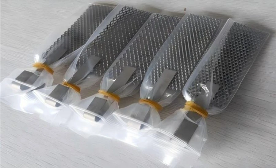 Ru-Ir Titanium Anode Mesh For Swimming Pool Packing | NAVI Titanium Ru-Ir Titanium Anode Mesh For Swimming Pool Packing | NAVI Titanium