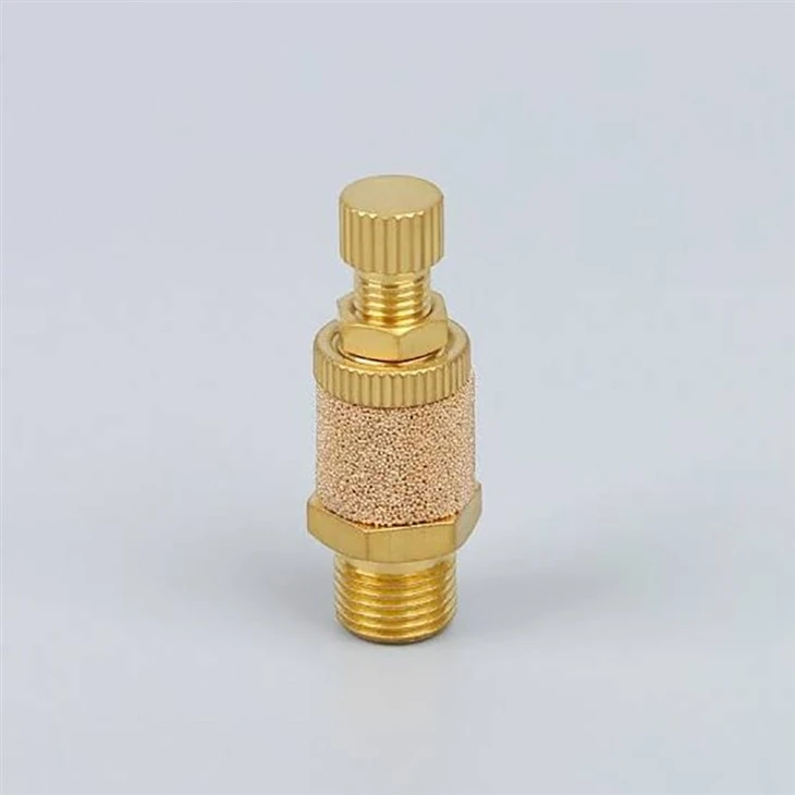 Sintered Brass Gas Filter factory