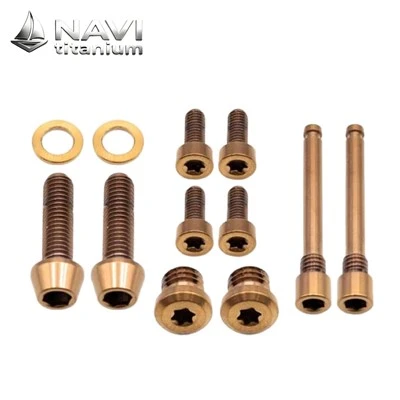 Titanium Motorcycle Bolts